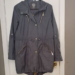 Vince Camuto Charcoal Utility Jacket